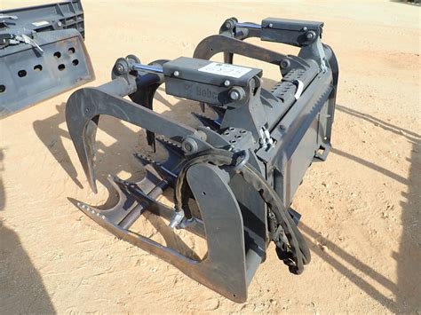 skid steer brush grapple youtube|grapple for bobcat skid steer.